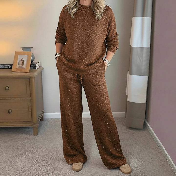 Noelle | Świąteczny komplet z połyskiem