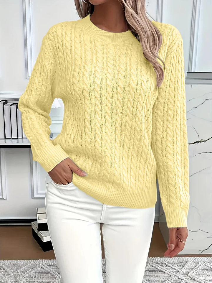 KAROLINA SWEATER | CIEPŁY DZIANINOWY SWETER