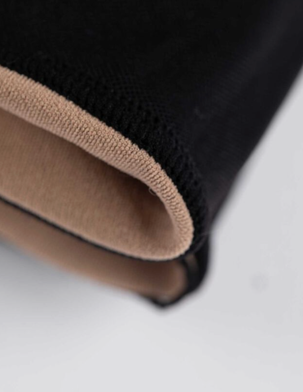 NINA | ocieplane legginsy termo czarne ze stopką