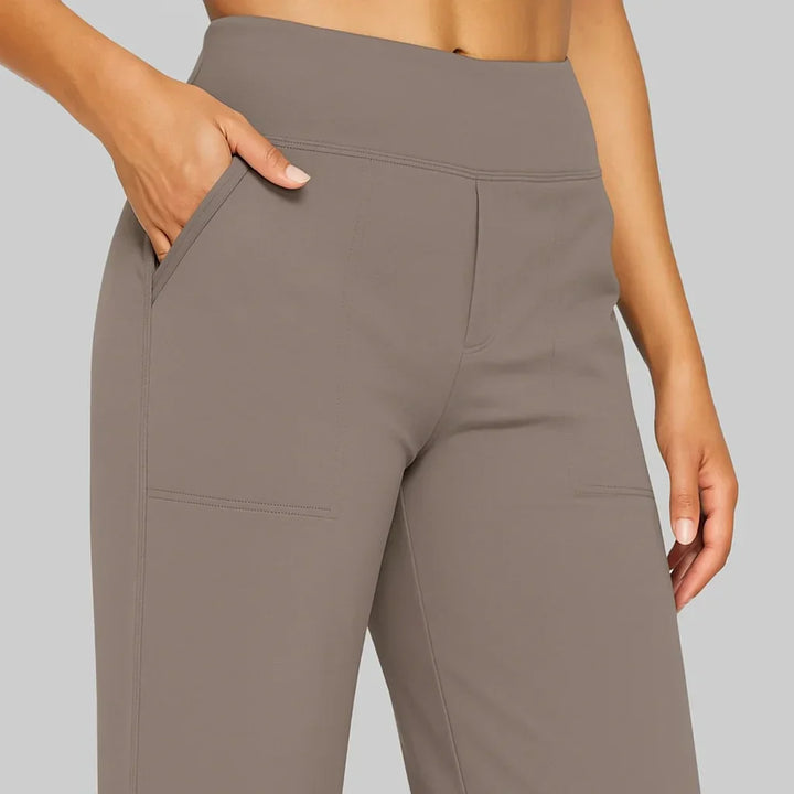 LENITA | komfortowa pantalon z delikatnym fasonem flair